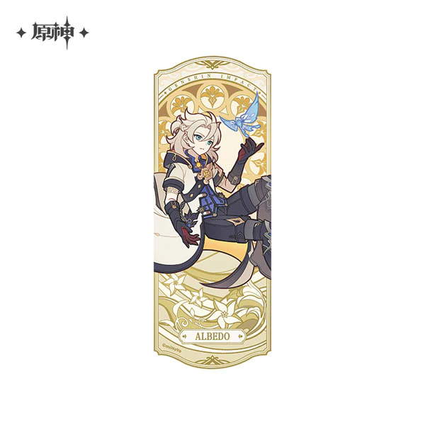 [Genshin Impact] Windblume's Breath Theme Collection Card /Albedo