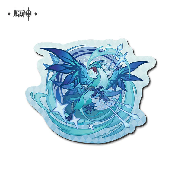 [Genshin Impact] Windblume's Breath Theme Die-Cut Mouse Pad /Dvalin