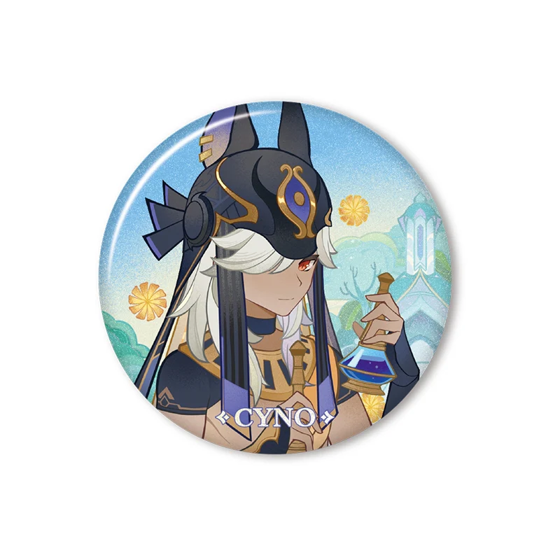 [Genshin Impact] Glittering Elixirs Series Button Badge / Cyno
