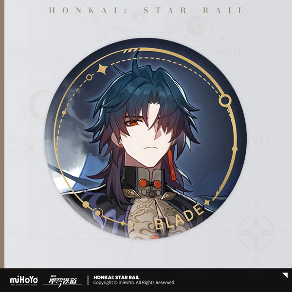 [Honkai: Star Rail] Illustration Series Button Badge / Destruction - Blade