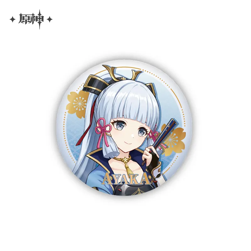 [Genshin Impact] Festival Memories Teyvat Badge Kamisato Ayaka