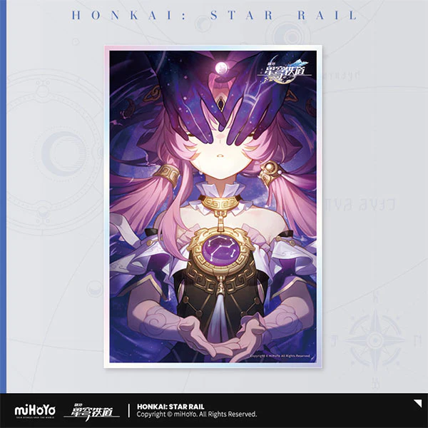 [Honkai: Star Rail] Light Cone Series Acrylic Art Board / She Has Closed Her Eyes