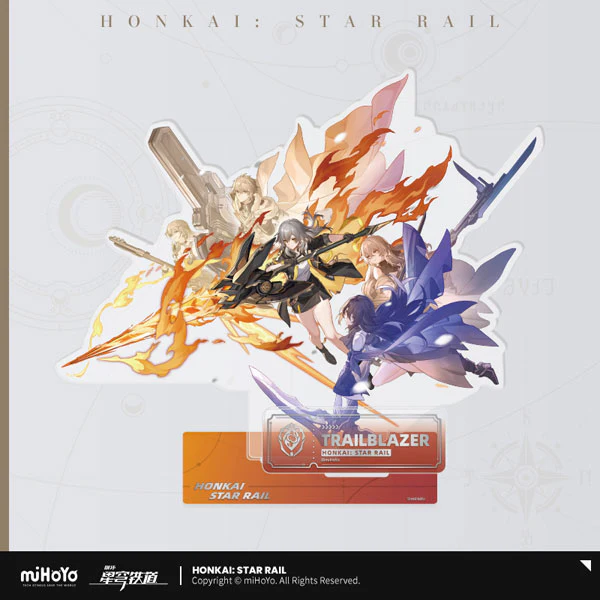 (Goods - Acrylic Stand) [Honkai: Star Rail] Illustration Series Acrylic Stand / Preservation - Trailblazer (Female)