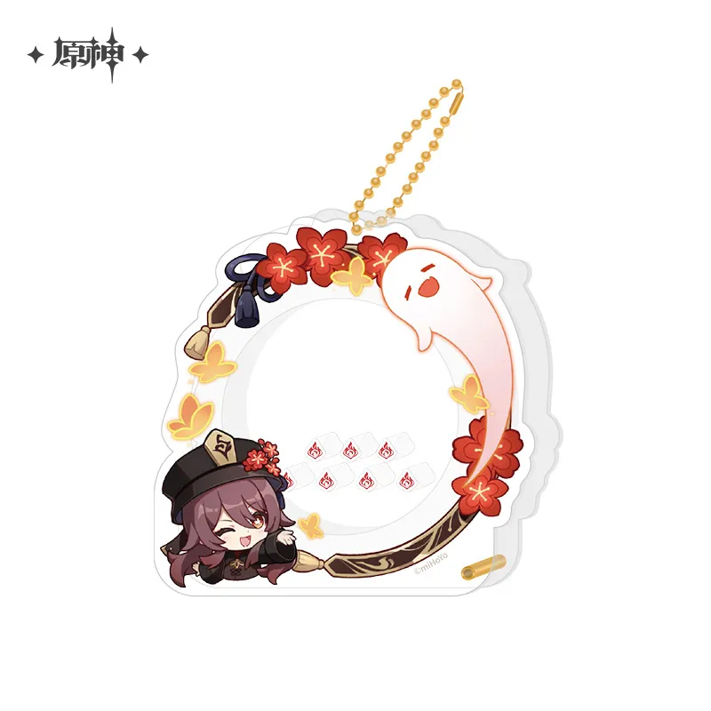 [Genshin Impact] Badge Keychain Hu Tao