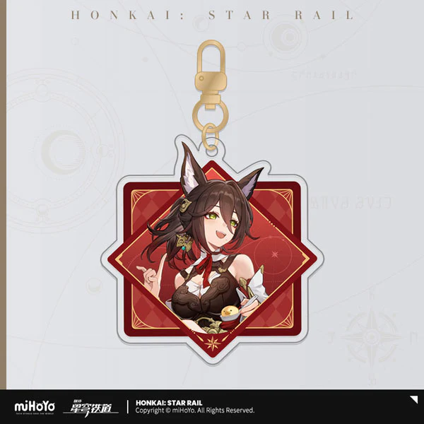 [Honkai: Star Rail] Interstellar Travel Series Keychain / Tingyun
