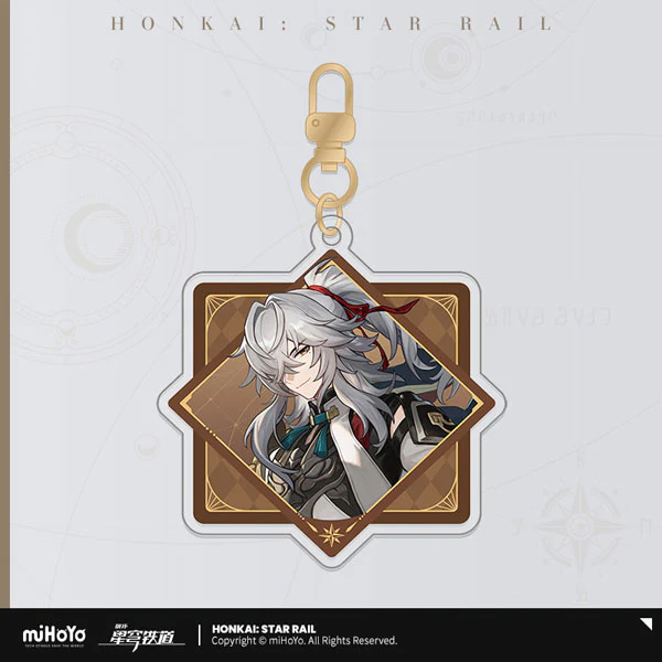 [Honkai: Star Rail] Interstellar Travel Series Keychain / Jing Yuan