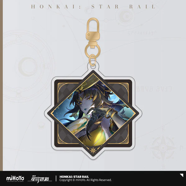 [Honkai: Star Rail] Interstellar Travel Series Keychain / Hanya