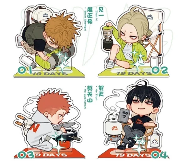 (Goods - Acrylic Stand) 19 Days Acrylic Stand Camp Ver. (Blind Box -Single)