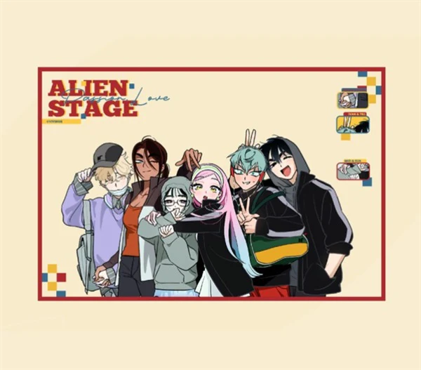 (Goods - Artboard) Alien Stage Partner Series Clear Acrylic Artboard