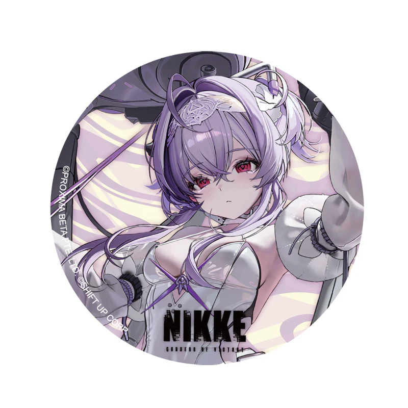 (Goods - Badge) GODDESS OF VICTORY: NIKKE Holo Button Badge Type A Liberalio