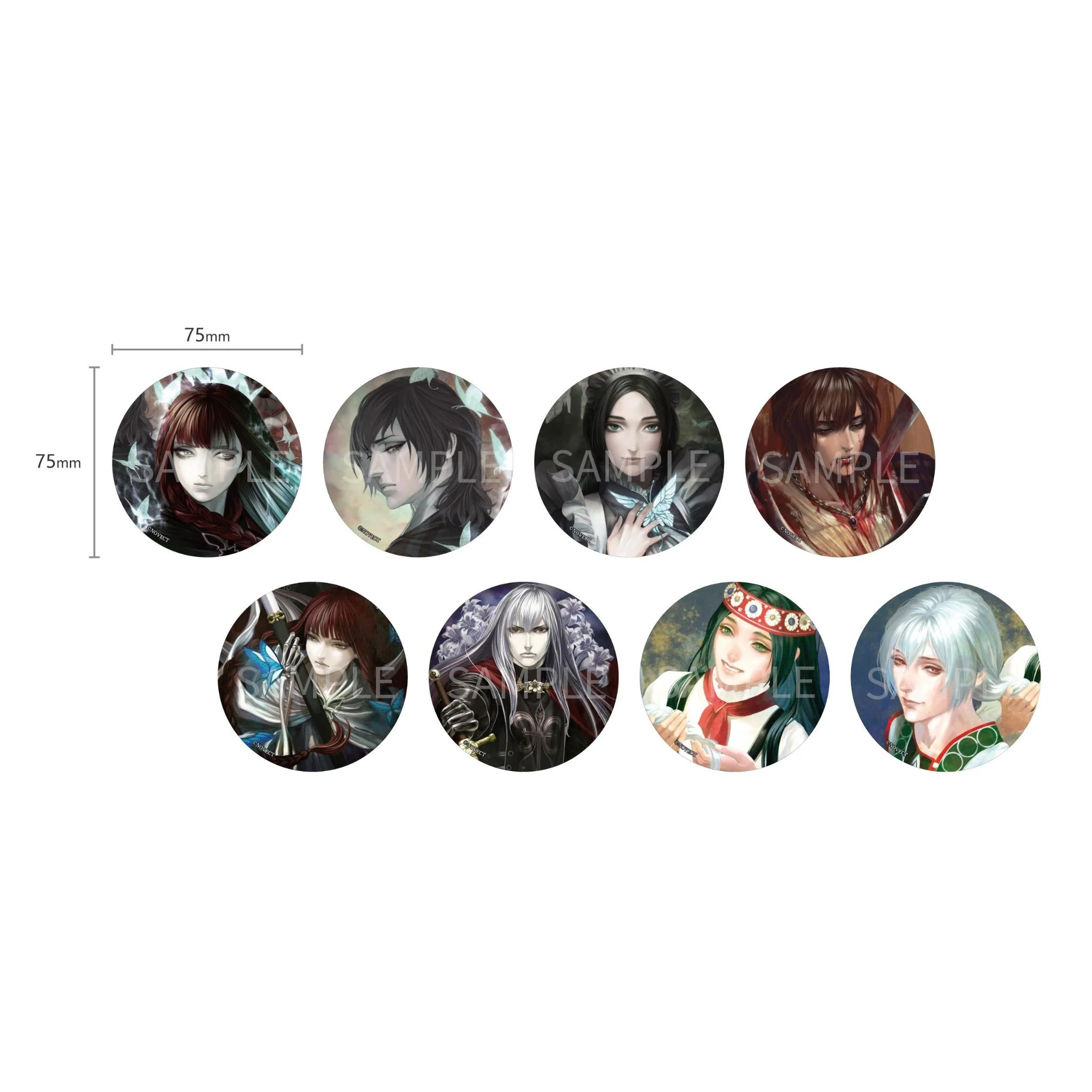 (Goods - Badges) The House in Fata Morgana Badge (Blind Box -Single)