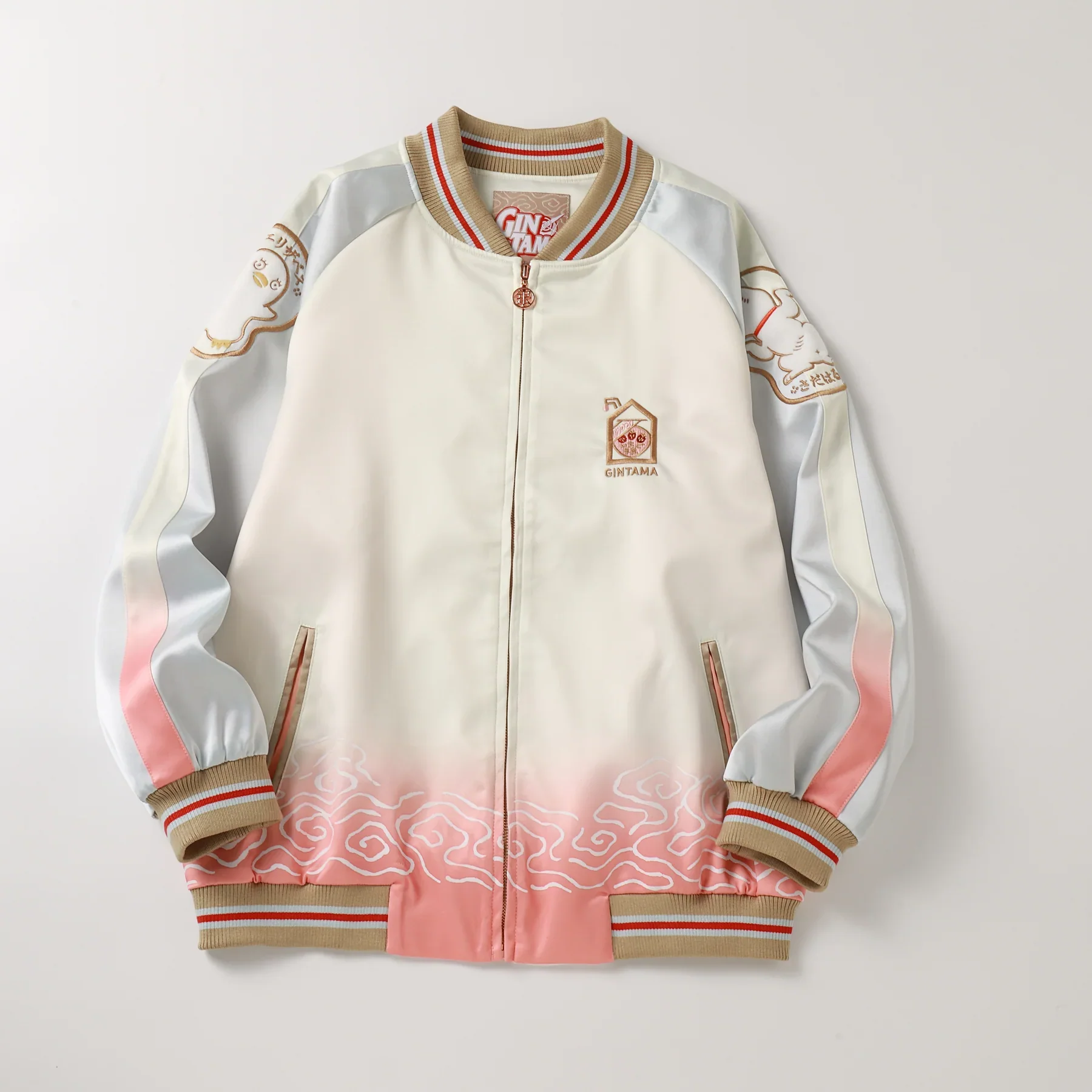 (Goods - Apparel) Bibisama Bomber Jacket Gintama White - Image 2