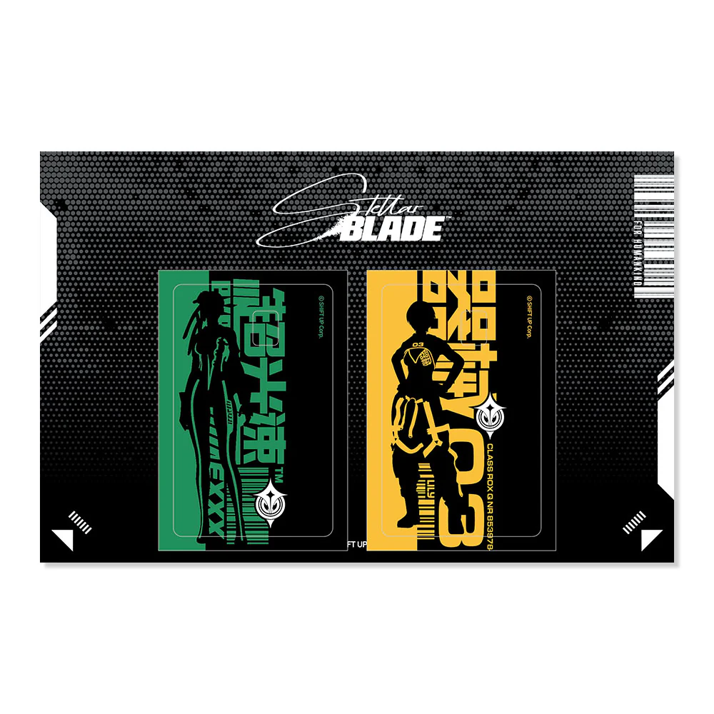 (Goods - Sticker) Stellar Blade Card Sticker Set of 2 Eve & Lily
