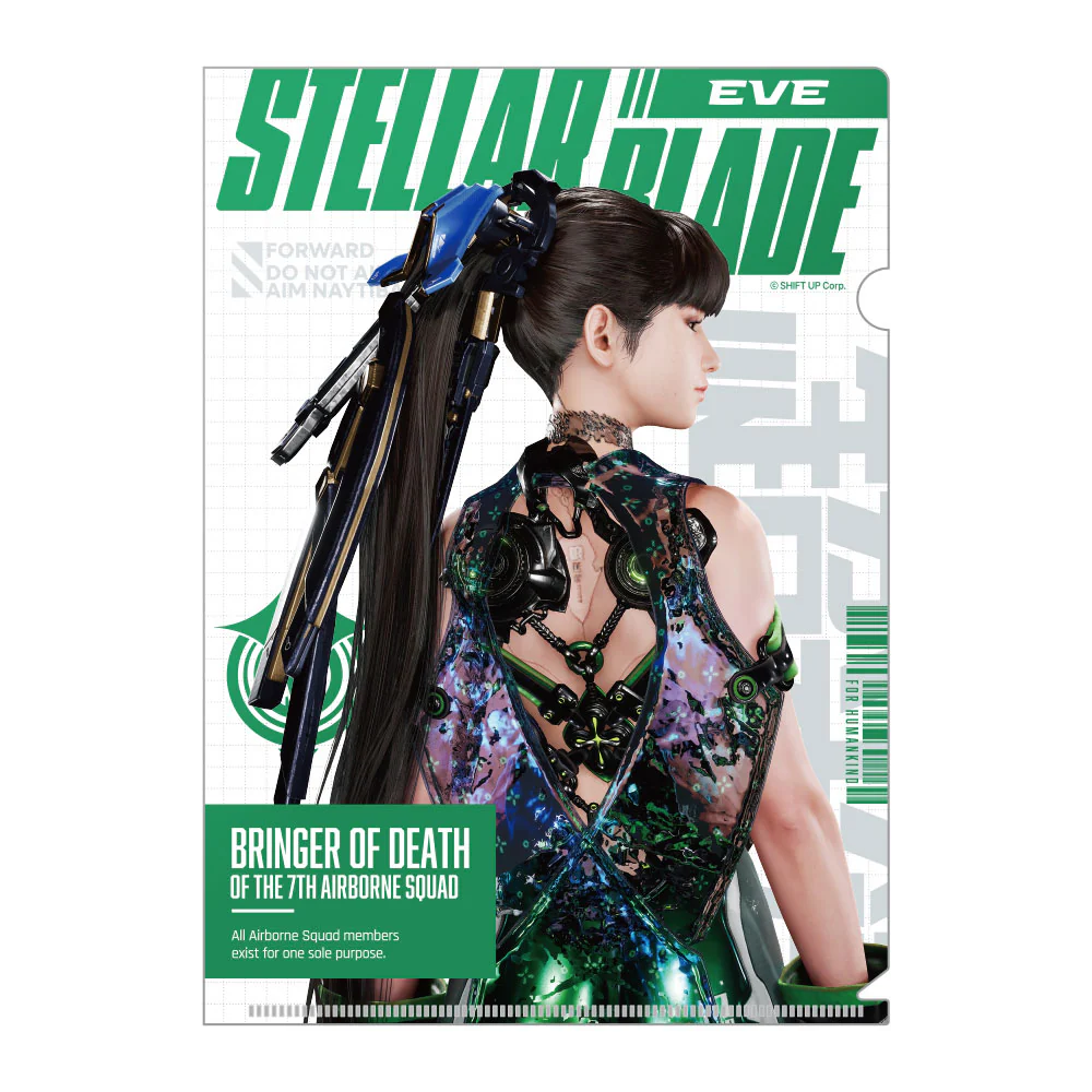 (Goods - Clear File) Stellar Blade File Folder Eve