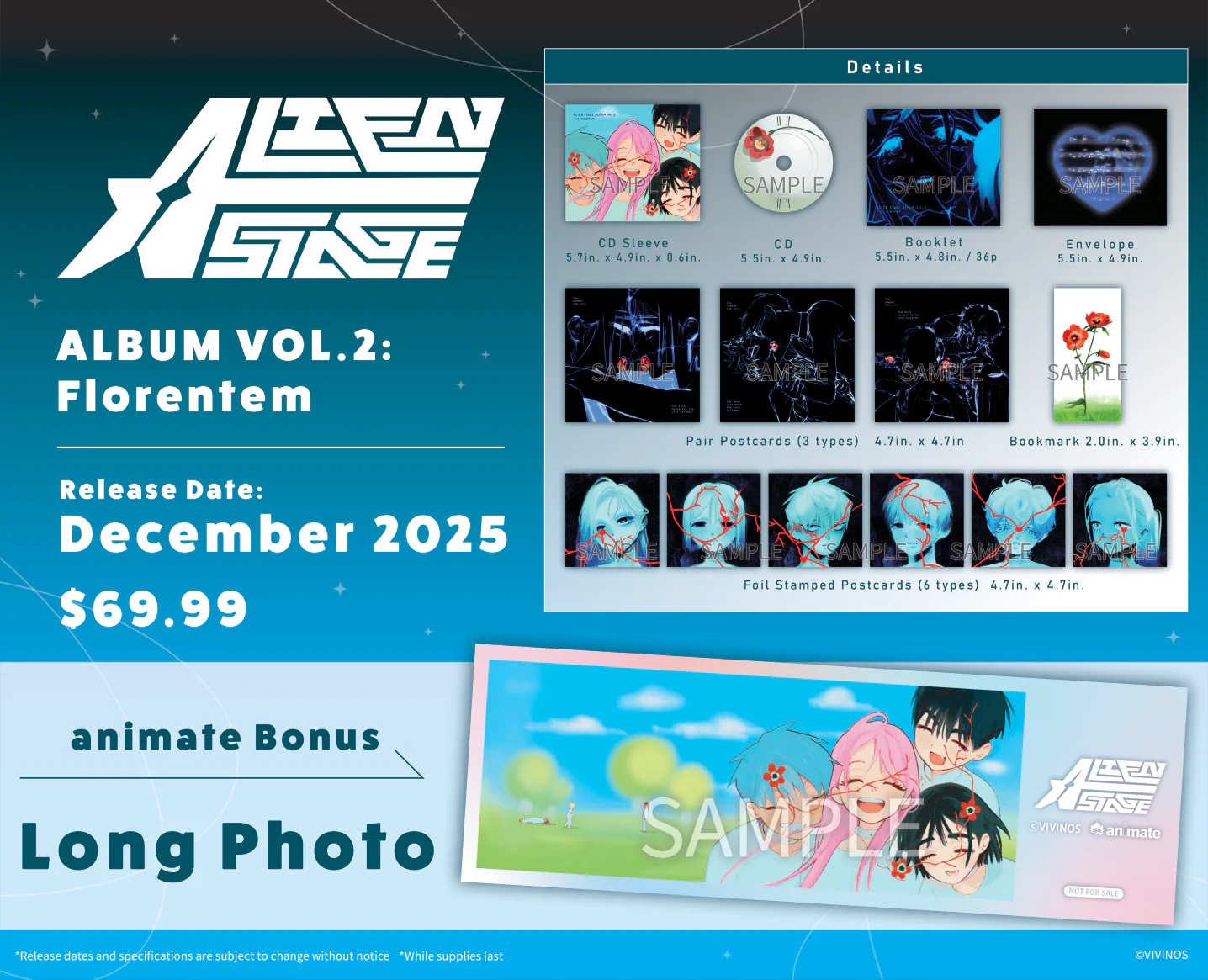 (CD) ALIEN STAGE ALBUM VOL.2: Florentem