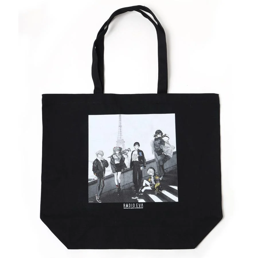 [Evangelion] EVASTORE RADIO EVA Tote Bag γ Mai Yoneyama BLACK