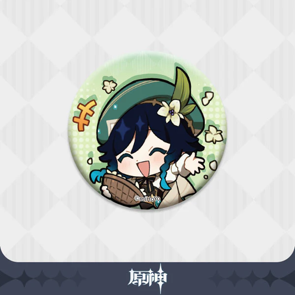 [Genshin Impact] Stamp Series Pearl Can Badge vol.2 Venti