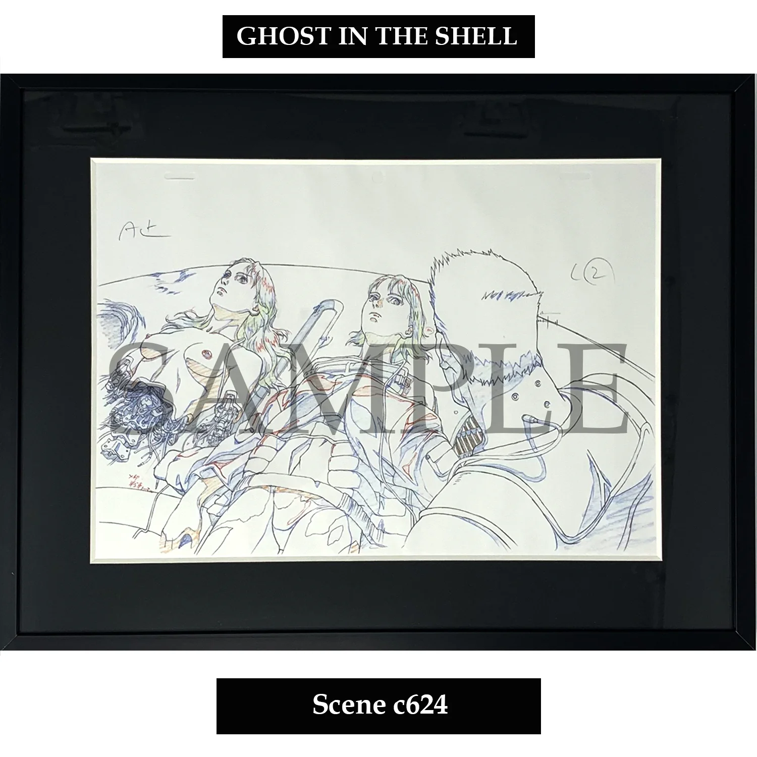 (Goods - Art Print) [Ghost in the Shell] Key Art Reproductions Scene c624 - Fine Arts