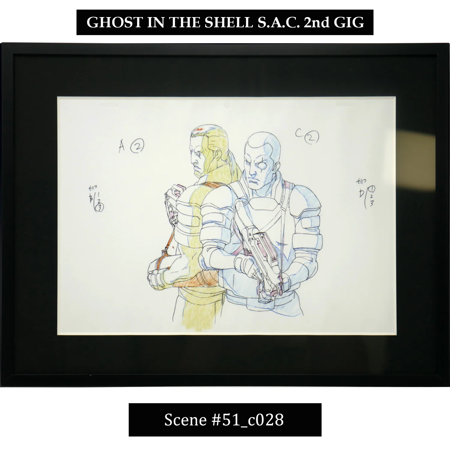 (Goods - Art Print) [Ghost in the Shell] Key Art Reproduction/ Scene 51_c028 - Fine Arts
