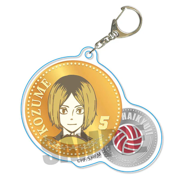 [Haikyu!!] Character Medal Acrylic Keychain / Kenma Kozume
