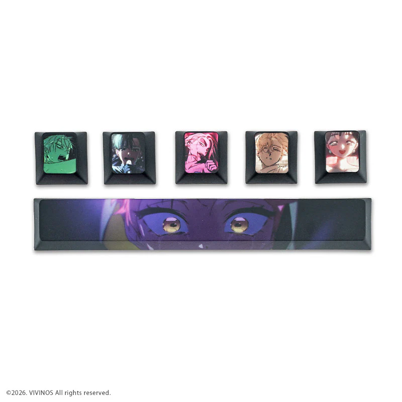 (Goods - Accessories) Alien Stage Key Cap Set