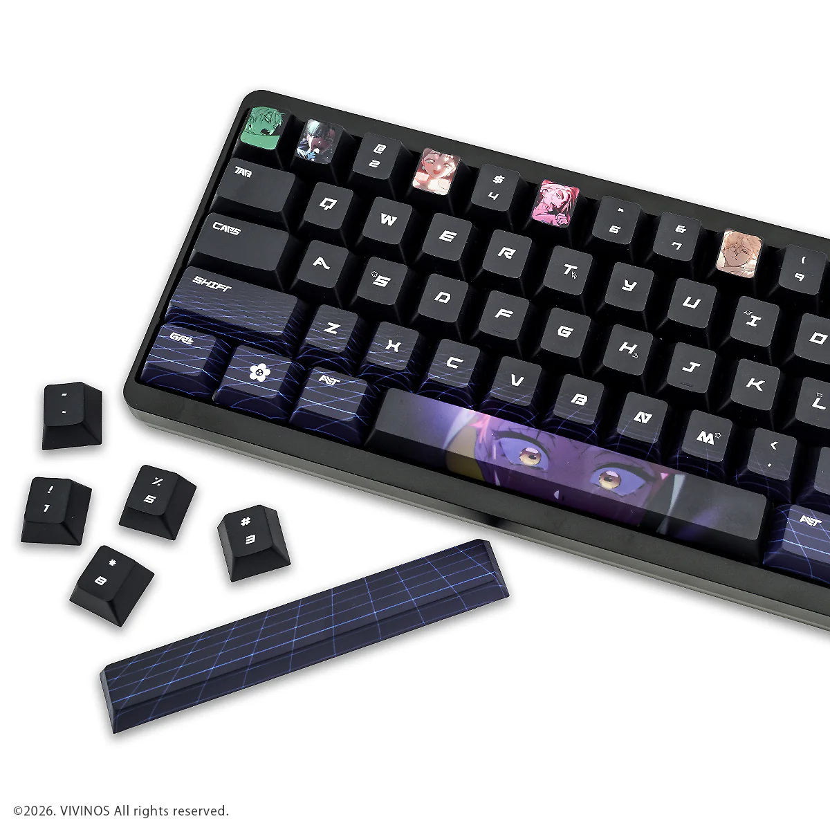 (Goods - Accessories) Alien Stage Key Cap Set - Image 6