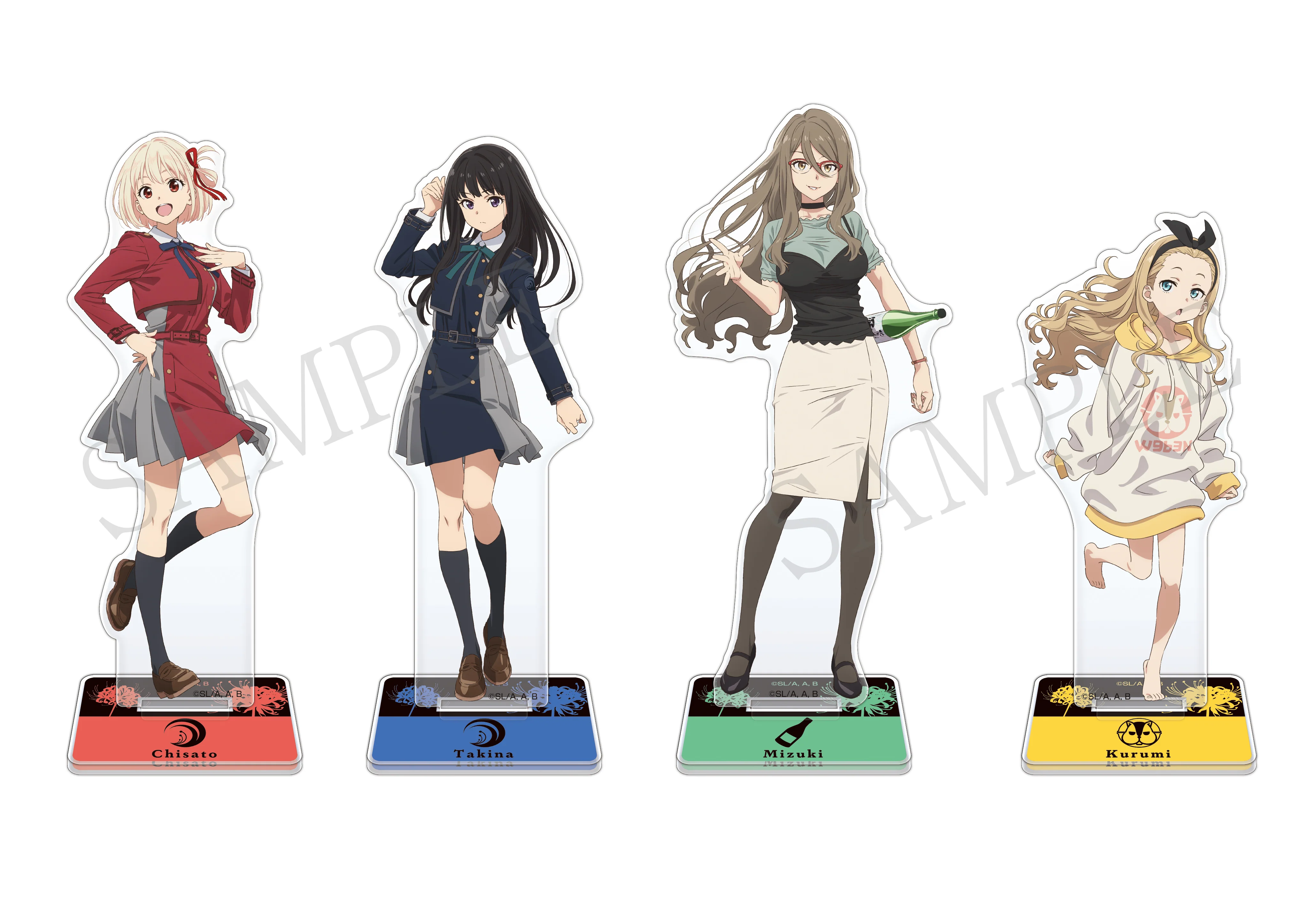 [Lycoris Recoil] Acrylic Mascot Takina Inoue - Image 2
