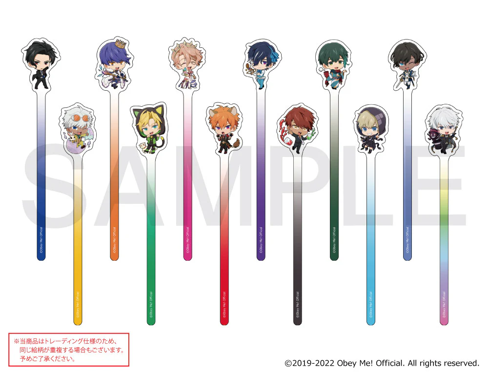[Obey Me!] mixx garden Card Puchi Colle Chibi Photo Props (Blind Box -Single)