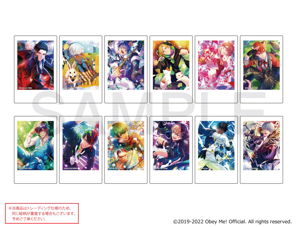 [Obey Me!] mixx garden Card Puchi Colle Photo Card (Blind Box -Single)