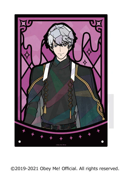 [Obey Me!] Stained Glass Style Acrylic Art Panel Solomon
