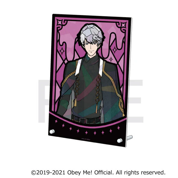 [Obey Me!] Stained Glass Style Acrylic Art Panel Solomon - Image 2