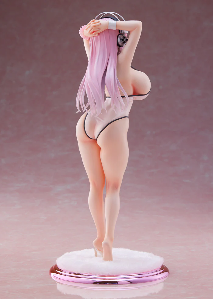 [Super Sonico] Super Sonico White Swimwear Style – 1/7 Scale Figure - Image 5