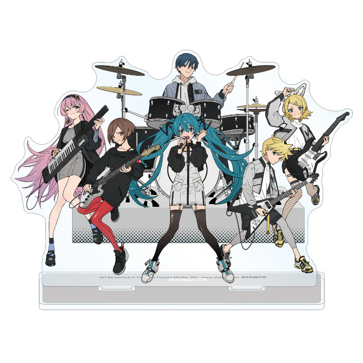 (Goods - Acrylic Stand)[Vocaloid] Art by tarou2 Acrylic Stand / Band ver.