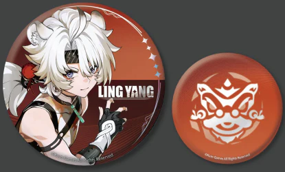 [Wuthering Waves] Tin Badge / Lingyang